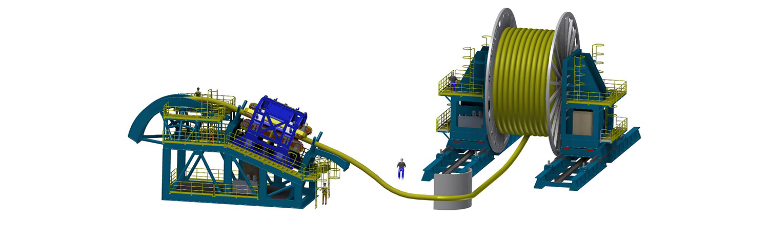 Sistema de Lançamento de Tubo Flexível