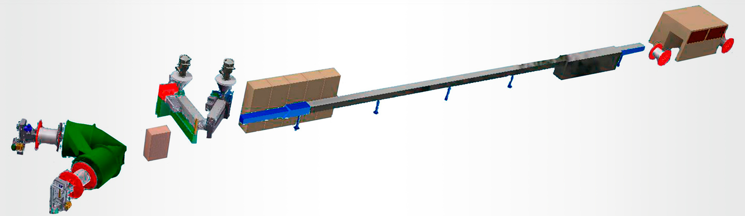 02LINE FOR COAXIAL CABLE AND TELECOM LINE FOR COAXIAL CABLE AND TELECOM