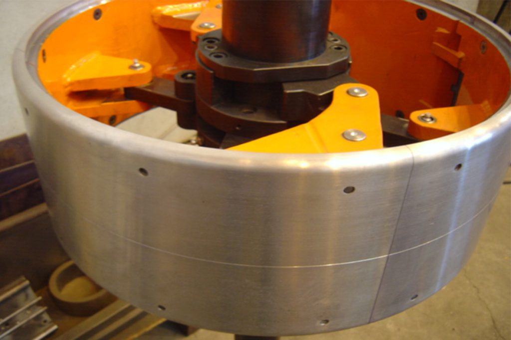 Tambor para Fabricação de pneus de avião